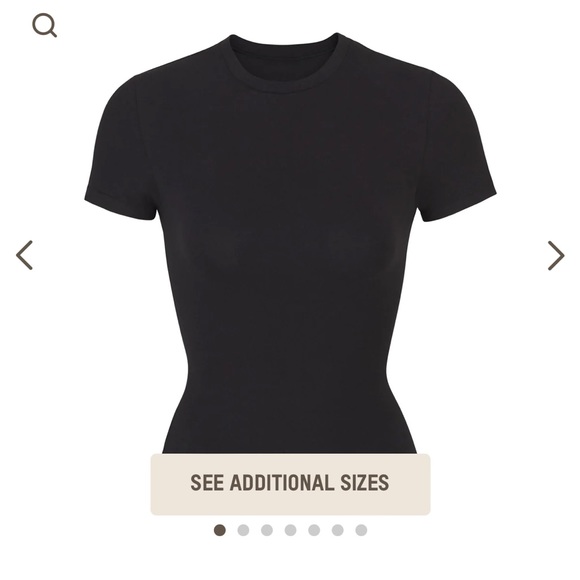 SKIMS Tops Skims Cotton Jersey T Shirt Poshmark